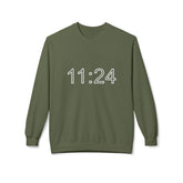 "11:24" Fleece Crew Neck