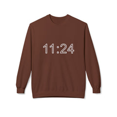 "11:24" Fleece Crew Neck